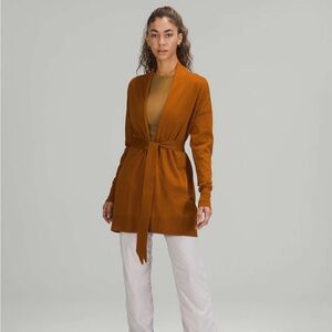 Lululemon Cotton Cashmere Knit Wrap